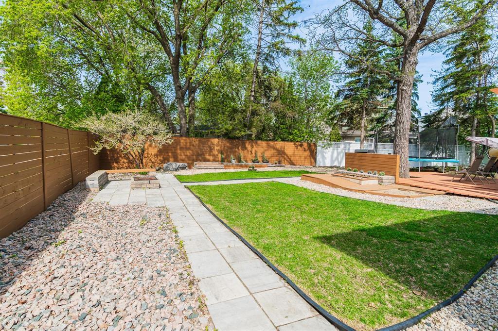 Backyard view