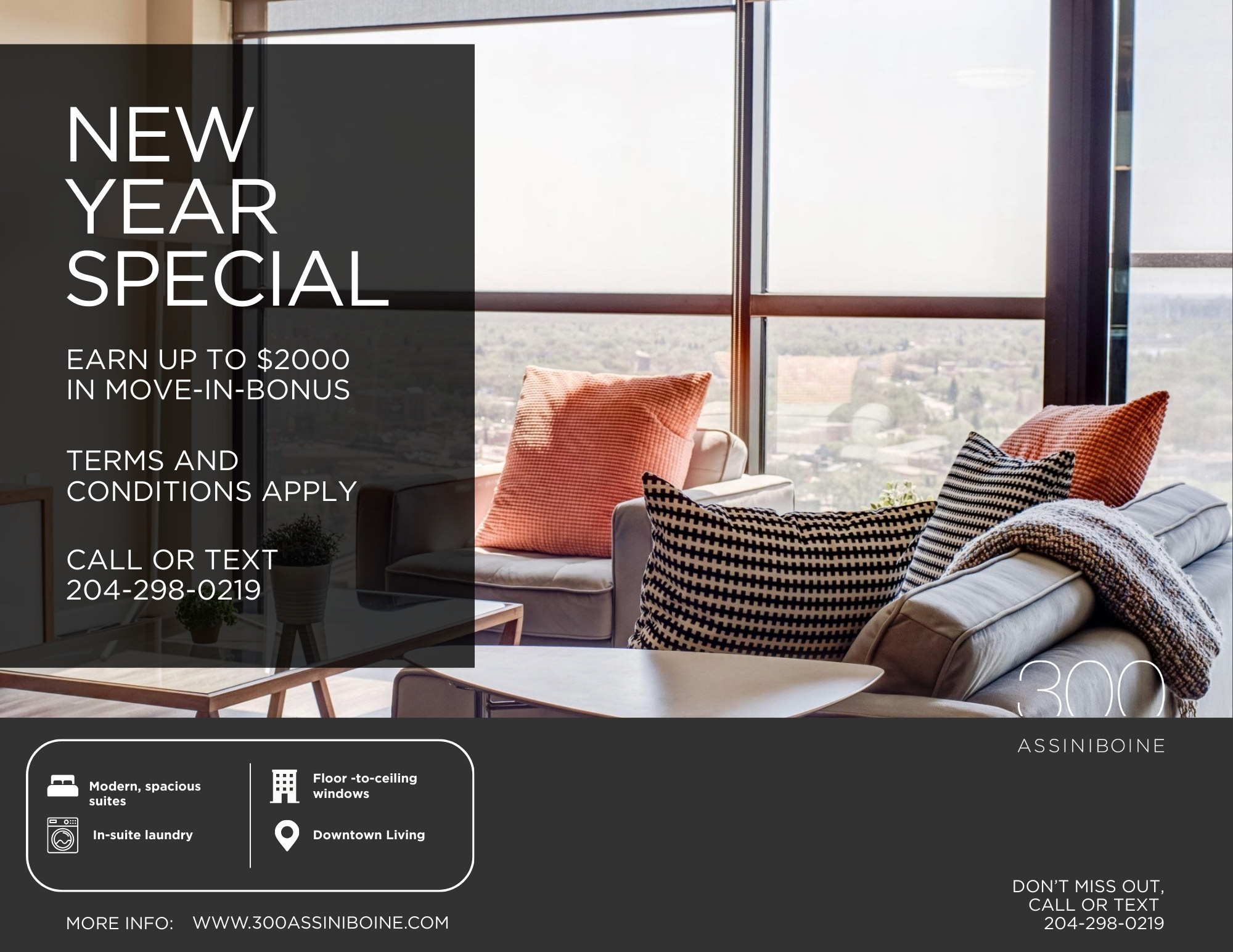 300 Assiniboine rental at 300 Assiniboine Avenue, Winnipeg, MB