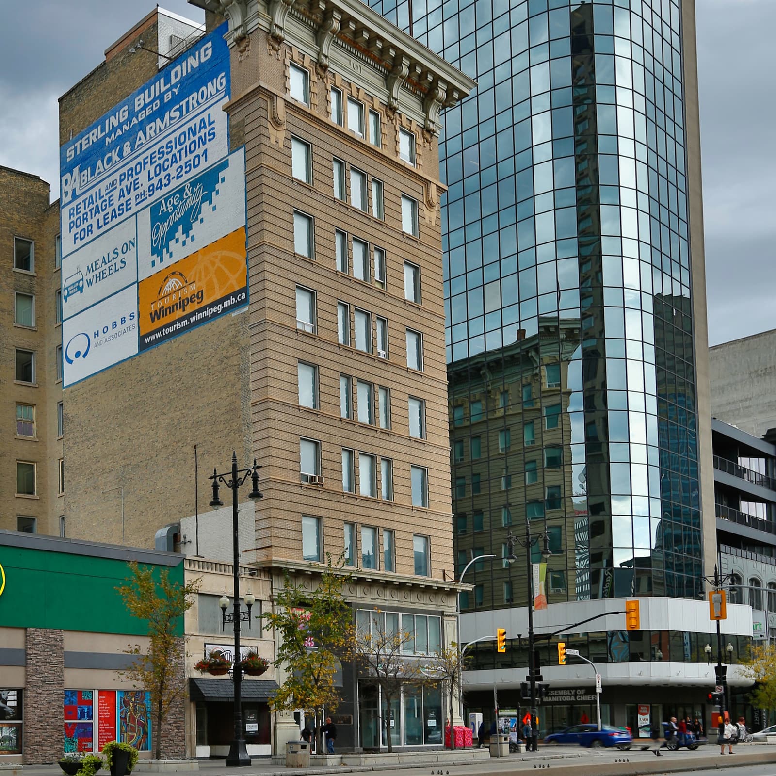 Sterling Window Lofts rental at 283 Portage Avenue, Winnipeg, MB