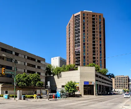 Broadview Manor rental at 120 Donald Street, Winnipeg, MB